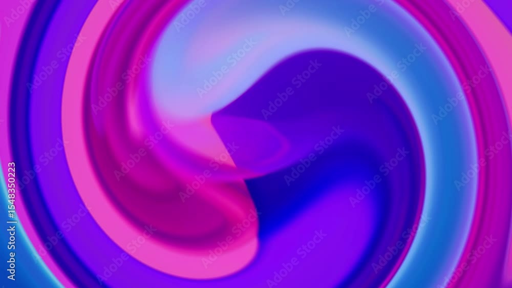Poster video of abstract swirls of color: captivating video of blended hues create a mesmerizing effect.