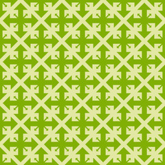 Ornaments on tiles seamless geometric pattern vector illustration