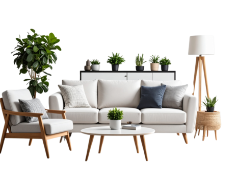 home furniture transparent background.