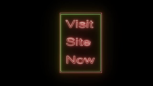 neon sign for sale Visit Site now text neon sign footage video. with a neon box k animation video 