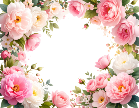 floral corner transparent background.