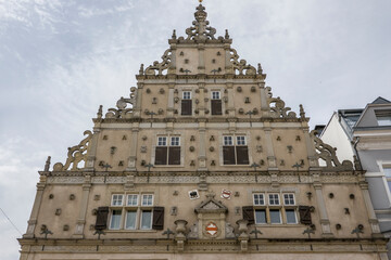 Schmuckgiebel des Neustädter Rathaus