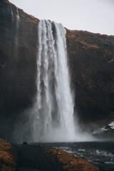waterfall in iceland