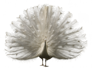 Traditional whitewashed stone building with an arched doorway, isolated on white. Rustic Mediterranean house architecture.