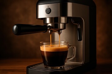Premium Coffee Machine Brewing with Artisan Coffee Culture and Gourmet Beverage Experience