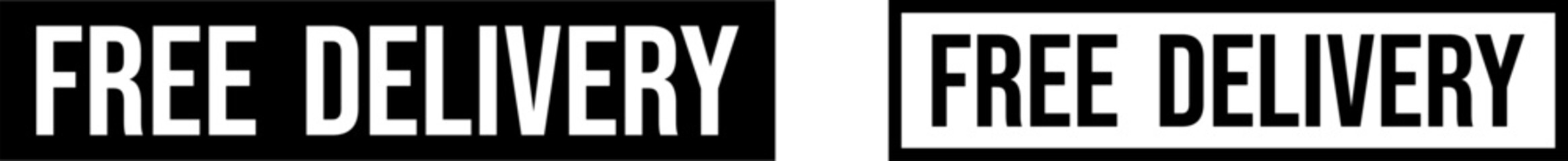 Free Delivery Icon – Flat Style Shipping & Logistics Vector

