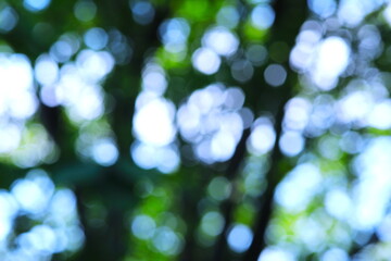 輝く光をぼかした背景素材