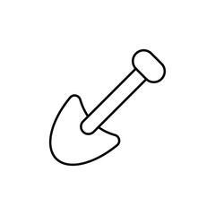 Shovel  Icon vector