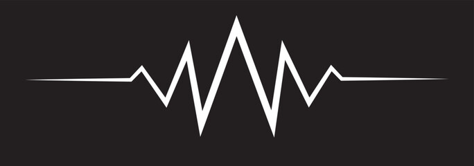 Heart beat icon set. Wave pulse. Cardio graph symbol. Medical icon, healthcare symbol, vital signs symbol, health icon, heartbeat line, cardiograph icon, heart rhythm symbol. Vector illustrator