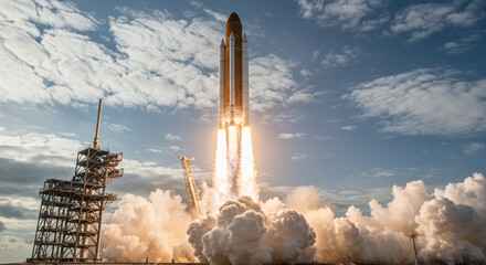 Realistic Rocket Launch