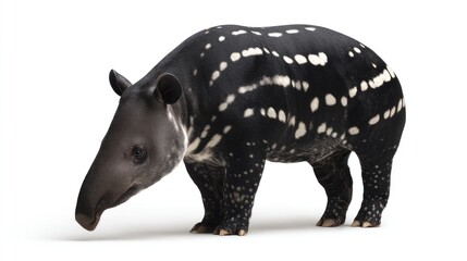 Fototapeta premium Close-up of a anteater against white