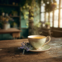 lavender and tea