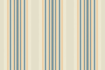 Obraz premium Elegant striped pattern in muted hues. Seamless texture in blue, beige and light orange, ideal for backgrounds, textiles, and graphic designs.