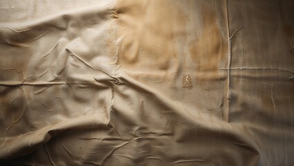 Canvas texture fabric detail wrinkled