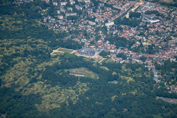 Reggia di Versailles vista dall'alto