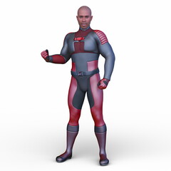 サイバーマン　3DCGレンダリング