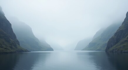 Water near mountains