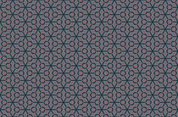 Seamless Textile Template Interior Background Symmetric Cloth Tile Perspective Digital Fashion Shape Wallpaper Art Design Endless Luxury Decoration Graphic Visual Texture Geometric Fabric Pattern.