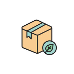 Eco Packaging NeoMinimal SmartLife – Green Package Line Icon