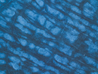 Blue Textured Marble Surface