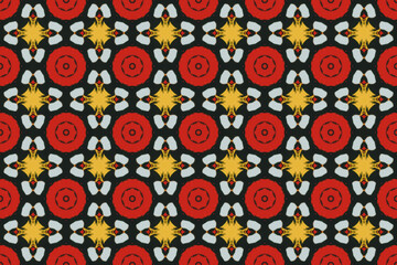 Seamless Geometric Texture Art Design Textile Symmetric Endless Interior Graphic Cloth Fabric Visual Template Perspective Shape Wallpaper Background Luxury Fashion Tile Decoration Digital Pattern.