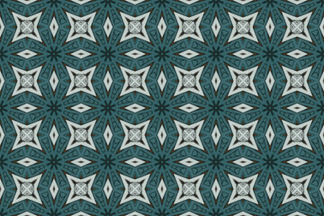 Seamless Geometric Texture Art Design Textile Symmetric Endless Interior Graphic Cloth Fabric Visual Template Perspective Shape Wallpaper Background Luxury Fashion Tile Decoration Digital Pattern.