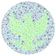 Garuda Symbol Design for Color Blindness Screening Test

Color Vision Test Chart Featuring Garuda Illustration