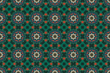 Seamless Geometric Texture Art Design Textile Symmetric Endless Interior Graphic Cloth Fabric Visual Template Perspective Shape Wallpaper Background Luxury Fashion Tile Decoration Digital Pattern.