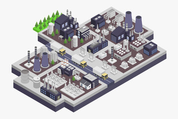 Electrical Power Isometric