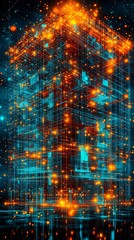 Fototapeta premium Data Drivenmodelling of Ecofriendlyinfrastructure Using Buildingautomation and Sensorintegration With Algorithmicdesign for Seismicresilience and Environmentalcompliance
