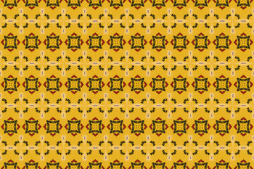 Seamless Perspective Design Interior Geometric Fabric Graphic Tile Textile Symmetric Digital Cloth Art Background Luxury Texture Decoration Shape Wallpaper Fashion Endless Template Visual Pattern.