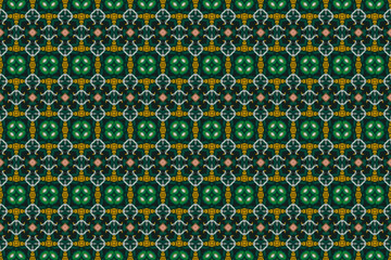 Seamless Perspective Design Interior Geometric Fabric Graphic Tile Textile Symmetric Digital Cloth Art Background Luxury Texture Decoration Shape Wallpaper Fashion Endless Template Visual Pattern.