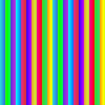 Abstract rainbow stripe pattern with vertical colorful bands. Perfect for vibrant backgrounds, party designs, and cheerful graphic projects.