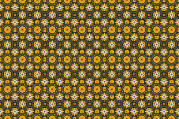 Seamless Perspective Design Interior Geometric Fabric Graphic Tile Textile Symmetric Digital Cloth Art Background Luxury Texture Decoration Shape Wallpaper Fashion Endless Template Visual Pattern.