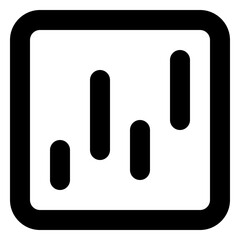 Candlestick icon