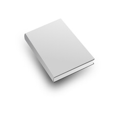 blank mockup book cover