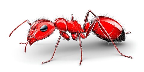 Red Ant Illustration