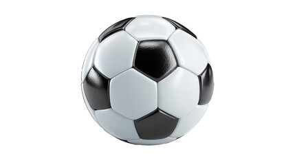 Fototapeta premium 3D Rendering Of Soccer Ball on white background