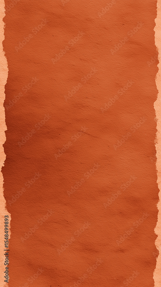 Poster warm terracotta background with a soft textured appearance. suitable for artistic designs or rustic-