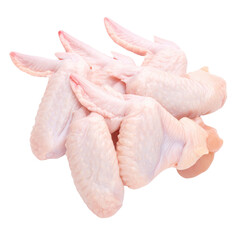 Fresh, raw chicken joint wings ready for cooking or grilling, perfect for delicious recipes or culinary presentations.