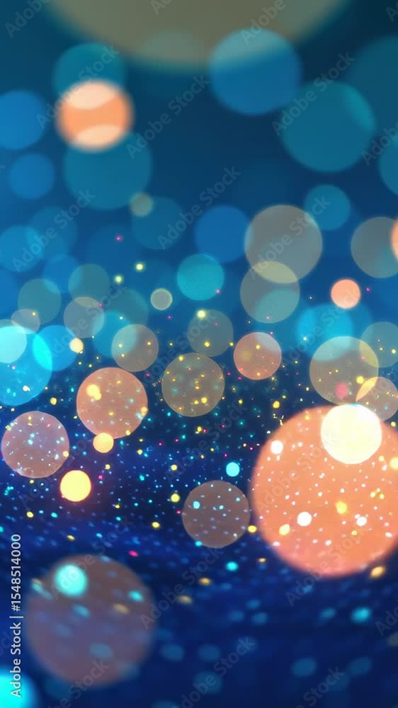 Poster a mesmerizing display of colorful lights illuminates the night, creating a magical ambiance filled w