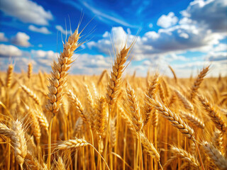 Fototapeta premium golden wheat field
