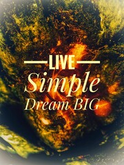 Short and powerful motivational quotes that promote a minimalist lifestyle and limitless ambition....