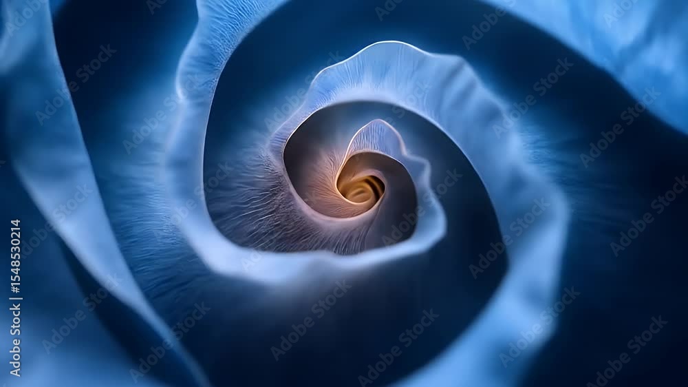 Aufkleber abstract blue vortex gradient center spiraling structure modern design texture background creative v