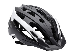 Fototapeta premium Cascos de ciclismo con iluminación suave de estudio