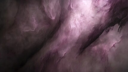 Abstract cosmic nebula with soft swirling patterns and diffused light