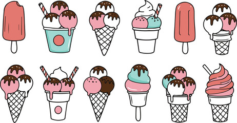 ice cream set