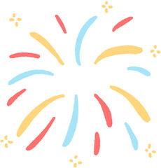 celecbration fireworks illustration