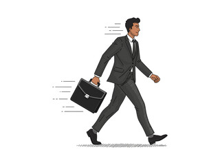 go to work vector art