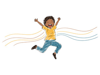 happy people, happy children